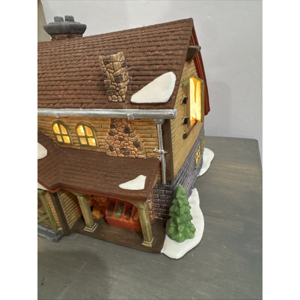 1992 Dept. 56 New England Village Heritage Coll. BLUEBIRD SEED & BULB Light/Box - Picture 3 of 15